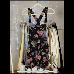 Cute Floral Romper Dress